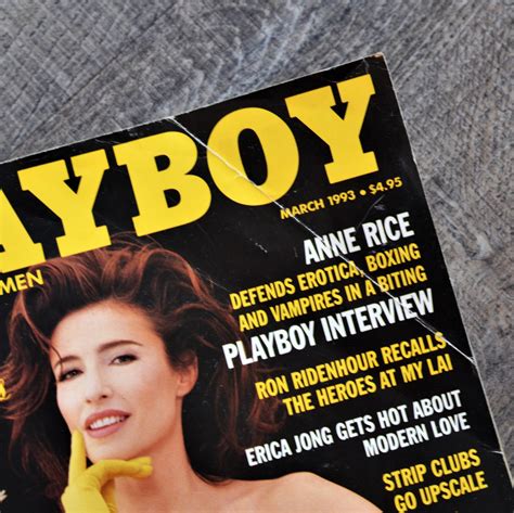 mimi.playboy|1993, March, Playboy Cover .